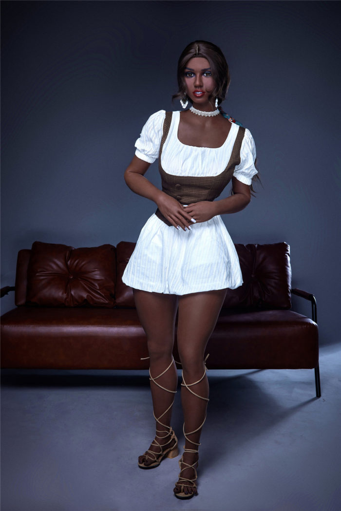 164cm Busty Ebony TPE Sex Doll - Liana