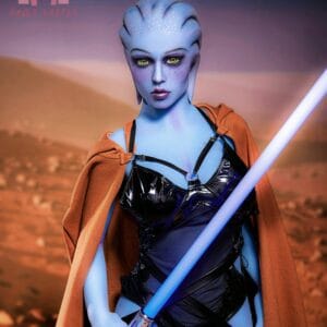 Blue Sexy Sex Doll