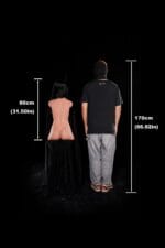 80cm Torso Slim Sex Doll ULW661 - Carmen - Image 19