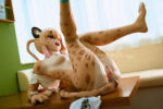 155cm Leopard Furry Sex Doll - Luna - Image 16
