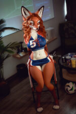 160cm Curvy Fox Girl Furry Sex Doll - Sorelle2 - Image 15
