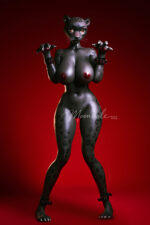165cm Black Leopard Girl Furry Sex Doll - Velara2 - Image 34
