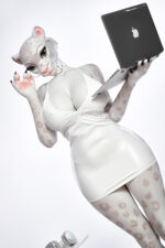 165cm Snow Leopard Girl Furry Sex Doll - Velara - Image 5