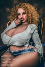 150cm Wide-Hipped Realistic Love Doll - Stevie - Image 21