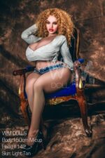 150cm Wide-Hipped Realistic Love Doll - Stevie - Image 28